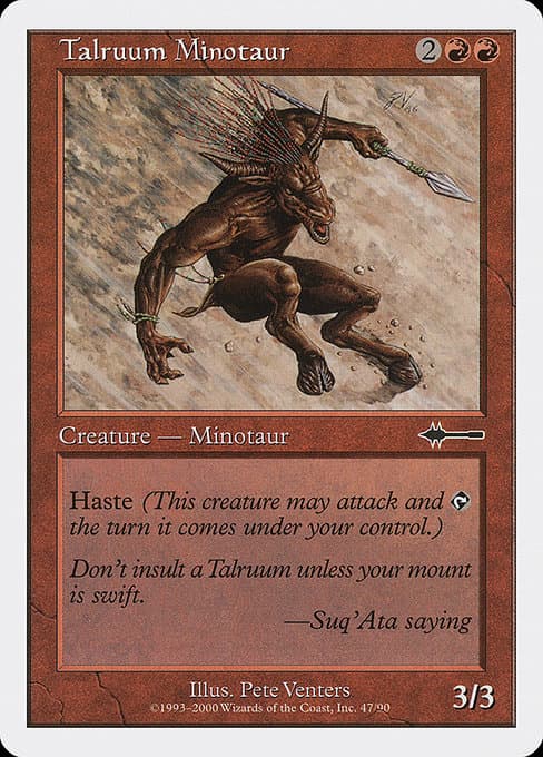 Talruum Minotaur (Common)