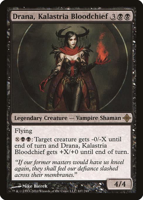 Drana, Kalastria Bloodchief from Rise of the Eldrazi (Rare)