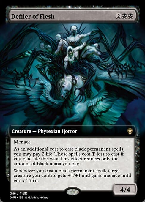 Defiler of Flesh from Magic Online Promos (Rare)