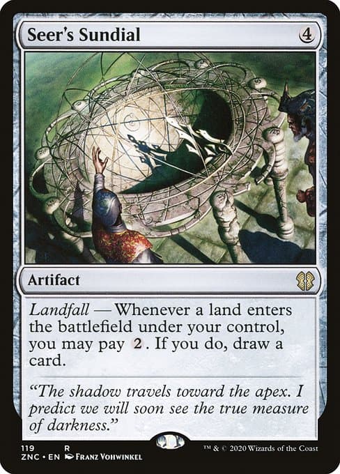 Seer's Sundial from Zendikar Rising Commander (Rare)