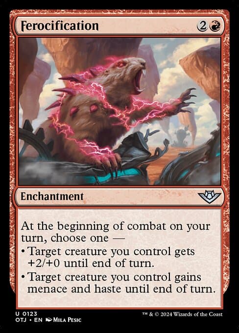 Ferocification from Outlaws of Thunder Junction (Uncommon)