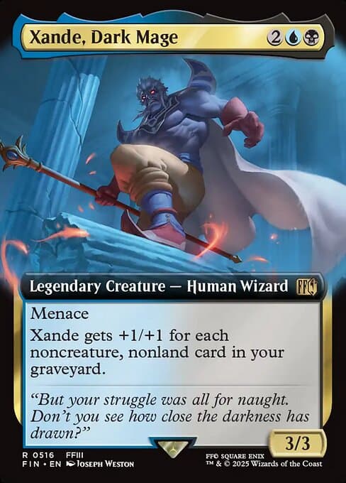 Xande, Dark Mage from Final Fantasy (Rare)