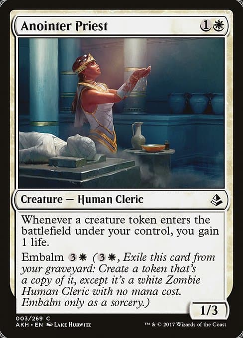 Anointer Priest from Amonkhet (Common)