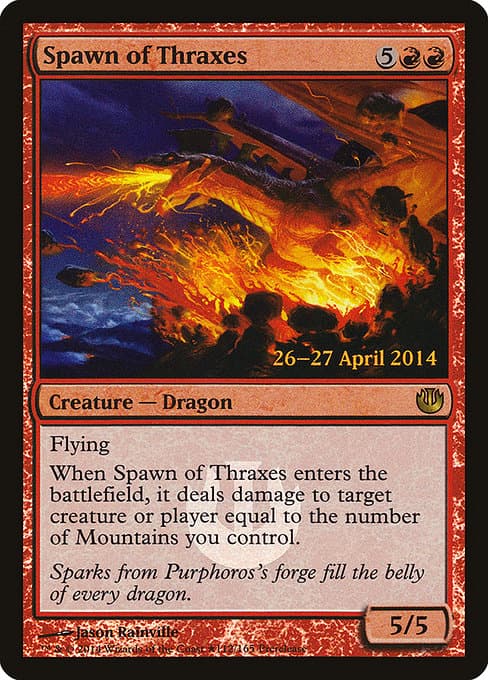 Spawn of Thraxes from Journey into Nyx Promos (Rare)