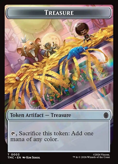 Treasure from Teenage Mutant Ninja Turtles Eternal Tokens (Common)