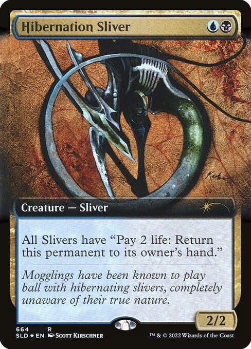 Hibernation Sliver from Secret Lair Drop (Rare)