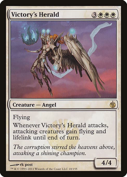 Victory's Herald from Mirrodin Besieged (Rare)