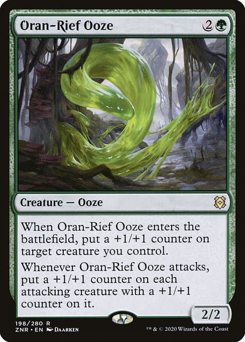 Oran-Rief Ooze from Zendikar Rising (Rare)