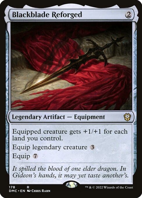 Blackblade Reforged from Dominaria United Commander (Rare)