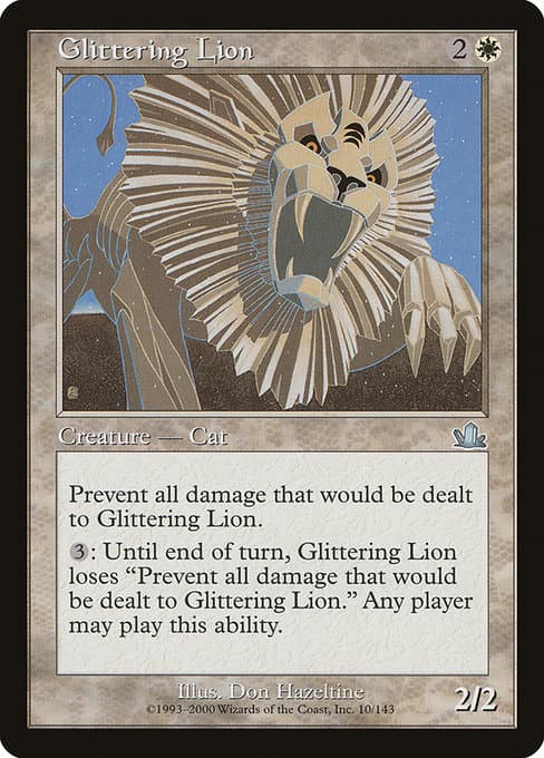 Glittering Lion from Prophecy (Uncommon)