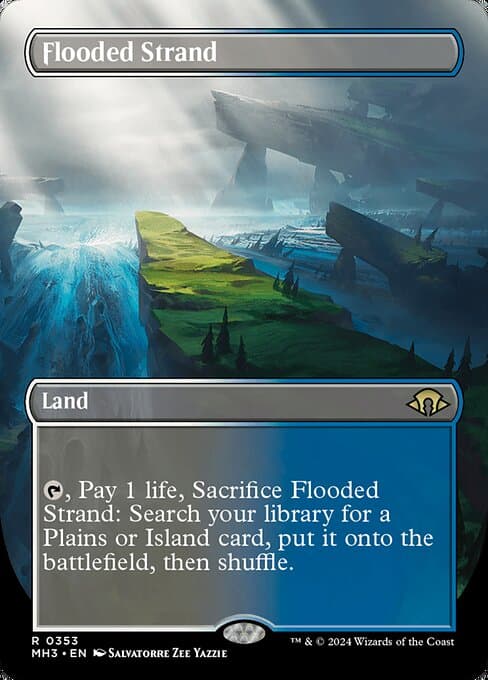 Flooded Strand from Modern Horizons 3 (Rare)