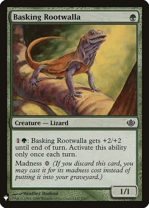 Basking Rootwalla from The List (Common)
