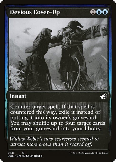 Devious Cover-Up from Innistrad: Double Feature (Common)
