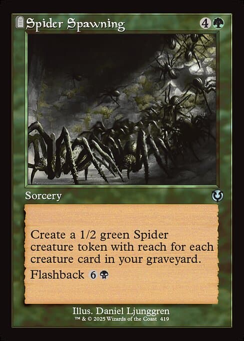 Spider Spawning from Innistrad Remastered (Uncommon)