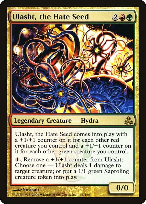 Ulasht, the Hate Seed from Guildpact (Rare)