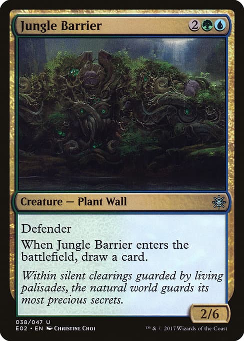 Jungle Barrier (Uncommon)