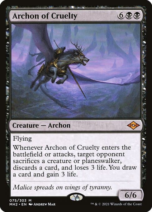 Archon of Cruelty (Mythic)