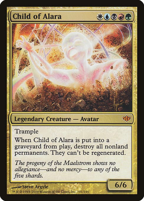 Child of Alara from Conflux (Mythic)
