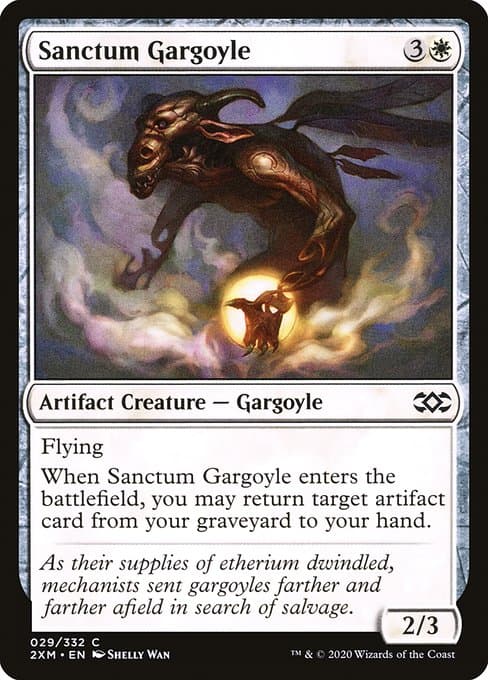 Sanctum Gargoyle from Double Masters (Common)