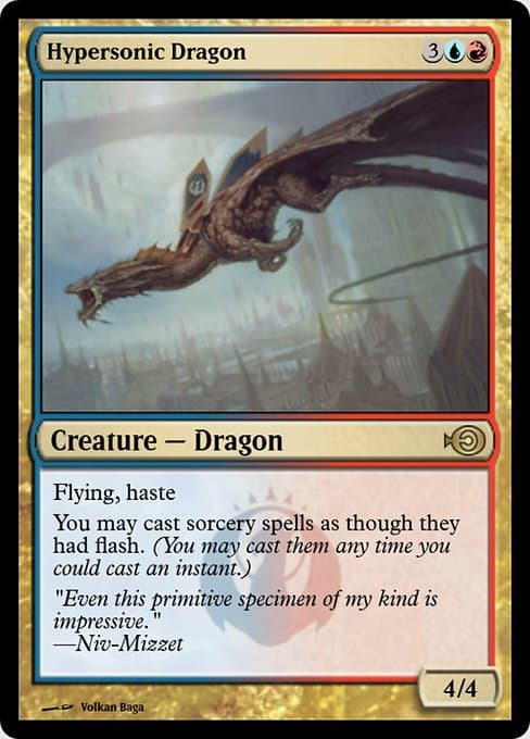 Hypersonic Dragon from Magic Online Promos (Rare)
