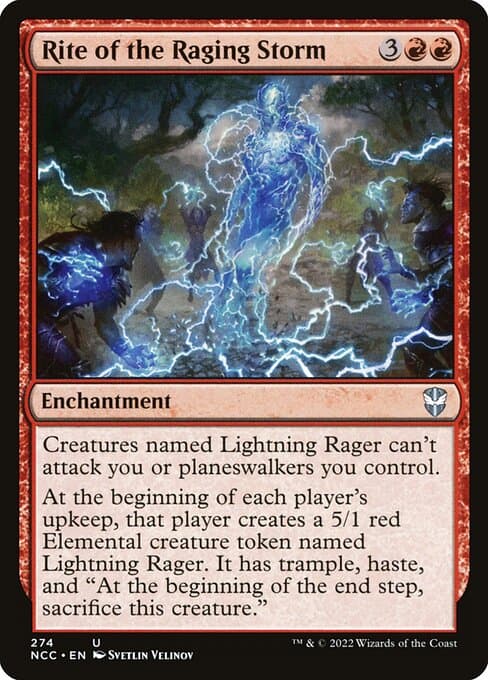 Rite of the Raging Storm from New Capenna Commander (Uncommon)