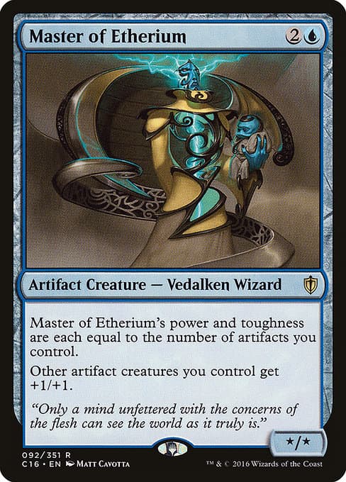 Master of Etherium from Commander 2016 (Rare)