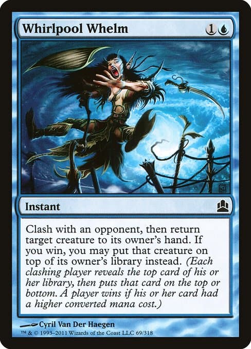 Whirlpool Whelm from Commander 2011 (Common)