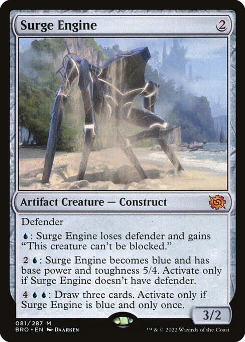 Surge Engine from The Brothers' War (Mythic)