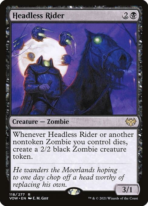 Headless Rider from Innistrad: Crimson Vow (Rare)