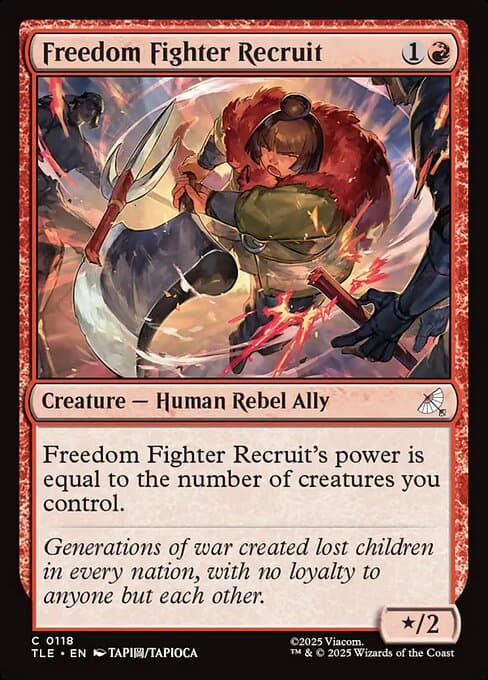 Freedom Fighter Recruit (Common)
