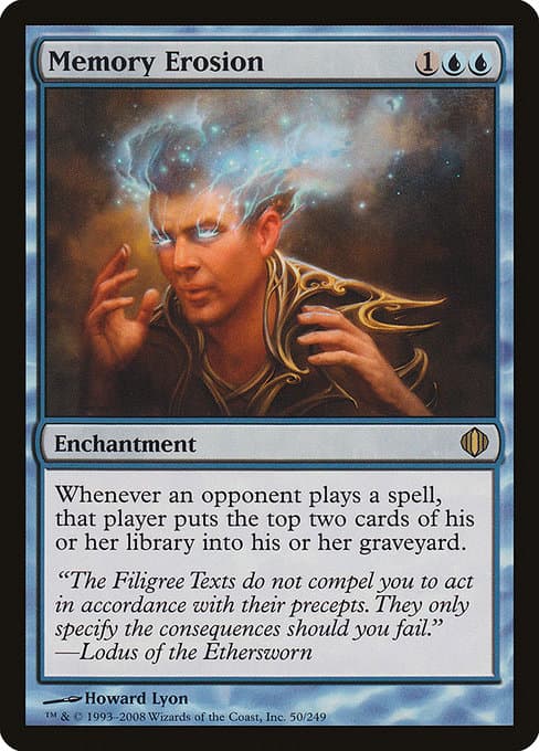 Memory Erosion from Shards of Alara (Rare)