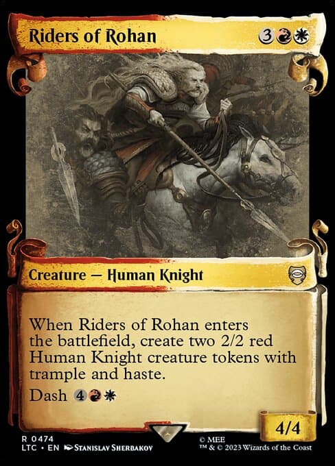 Riders of Rohan from Tales of Middle-earth Commander (Rare)