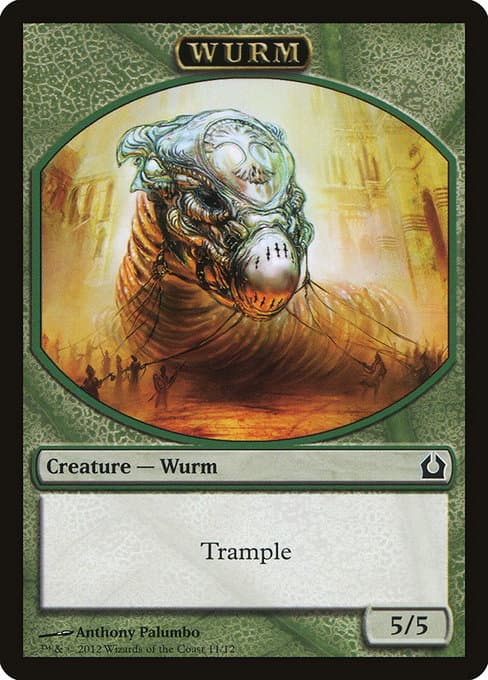 Wurm from Return to Ravnica Tokens (Common)