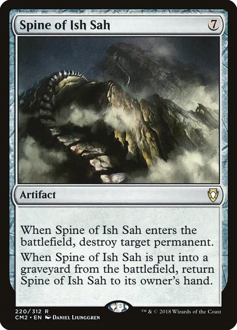 Spine of Ish Sah from Commander Anthology Volume II (Rare)