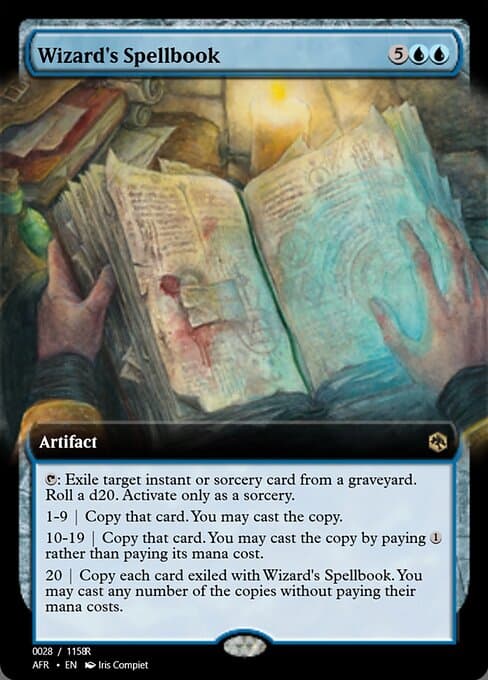 Wizard's Spellbook from Magic Online Promos (Rare)