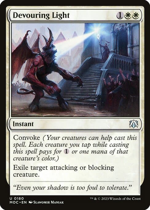 Devouring Light from March of the Machine Commander (Uncommon)