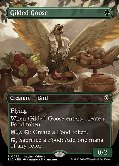 Gilded Goose from Bloomburrow Commander (Rare)