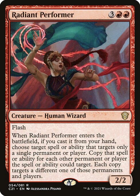 Radiant Performer from Commander 2021 (Rare)