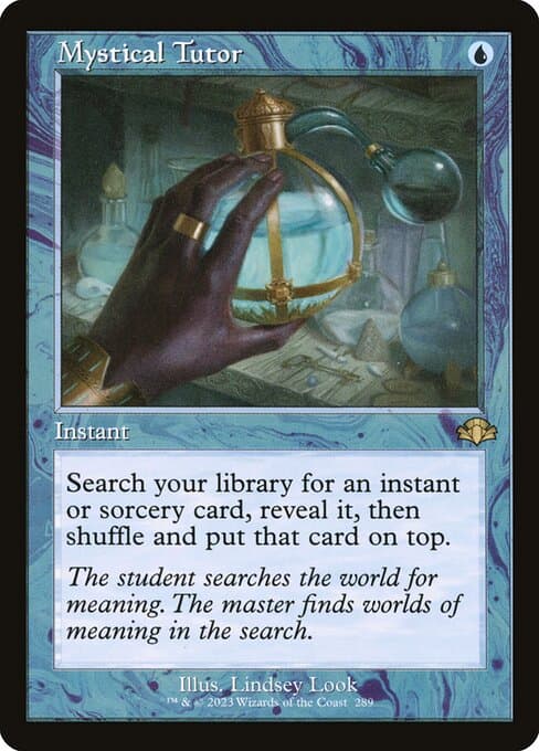Mystical Tutor from Dominaria Remastered (Rare)