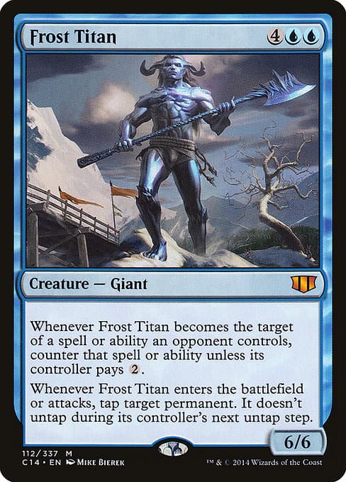 Frost Titan from Commander 2014 (Mythic)
