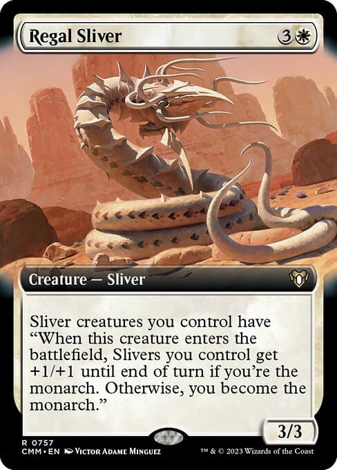 Regal Sliver from Commander Masters (Rare)