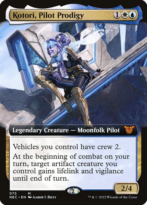 Kotori, Pilot Prodigy from Neon Dynasty Commander (Mythic)