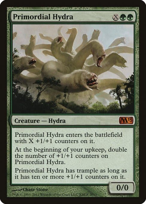 Primordial Hydra from Duels of the Planeswalkers 2013 Promos (Mythic)