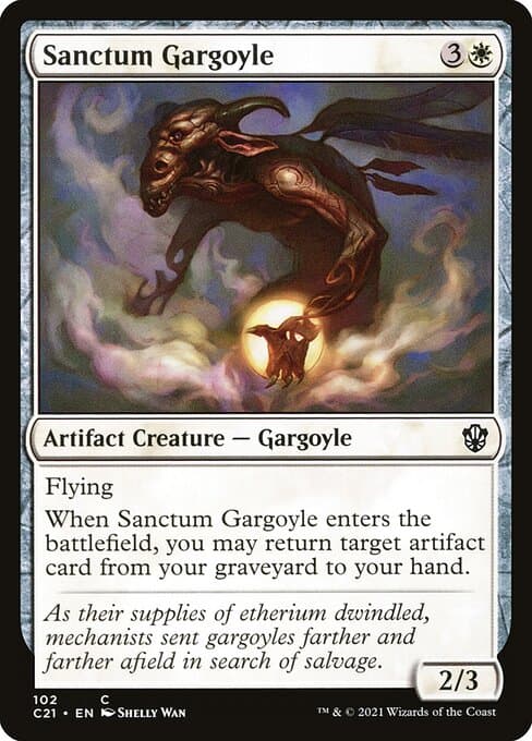 Sanctum Gargoyle from Commander 2021 (Common)