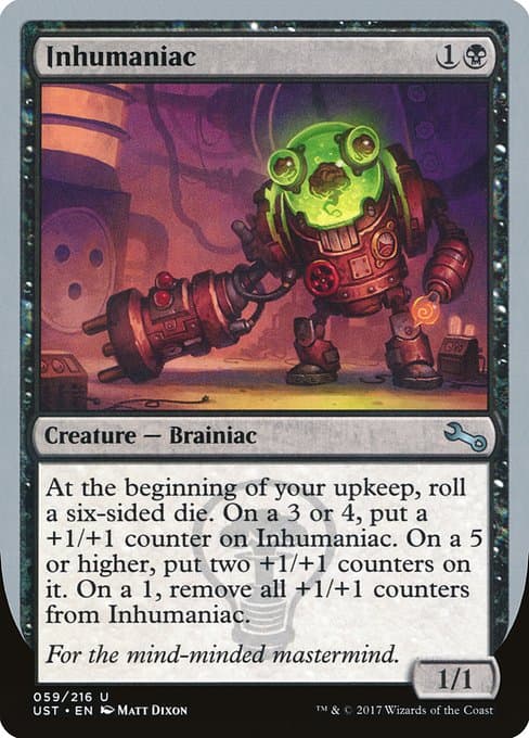 Inhumaniac from Unstable (Uncommon)