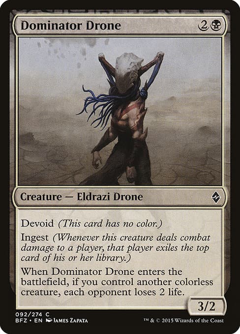 Dominator Drone from Battle for Zendikar (Common)