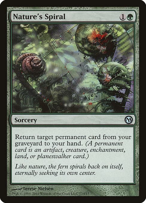 Nature's Spiral from Duels of the Planeswalkers (Uncommon)