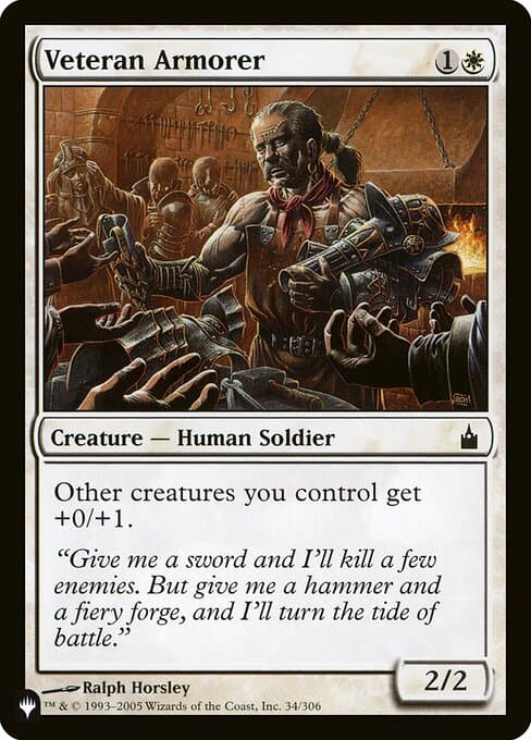 Veteran Armorer from The List (Common)