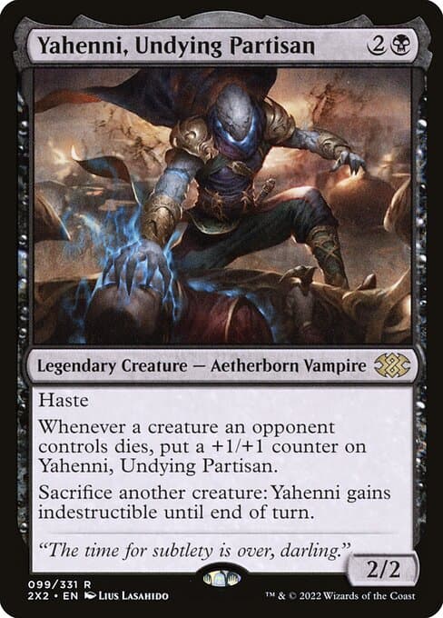 Yahenni, Undying Partisan from Double Masters 2022 (Rare)