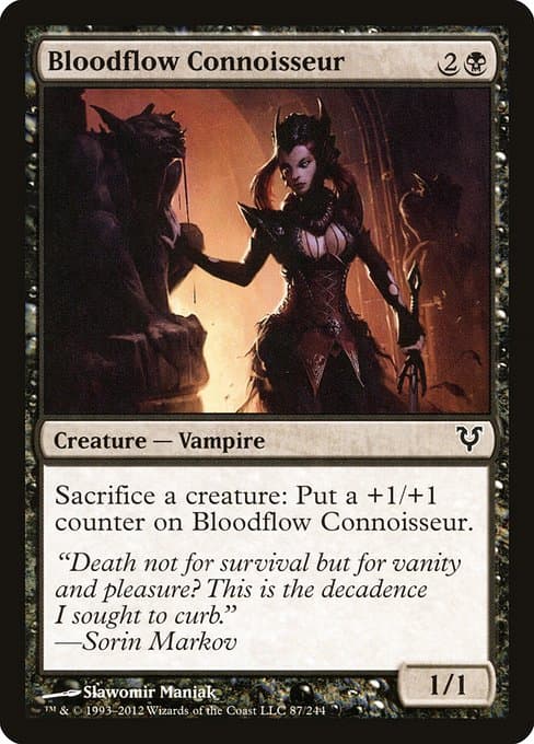Bloodflow Connoisseur from Avacyn Restored (Common)